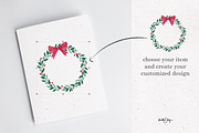 WATERCOLOR WINTER WREATH PNG, an Illustration by KruthDesign (Thumbnail 5 of 10)