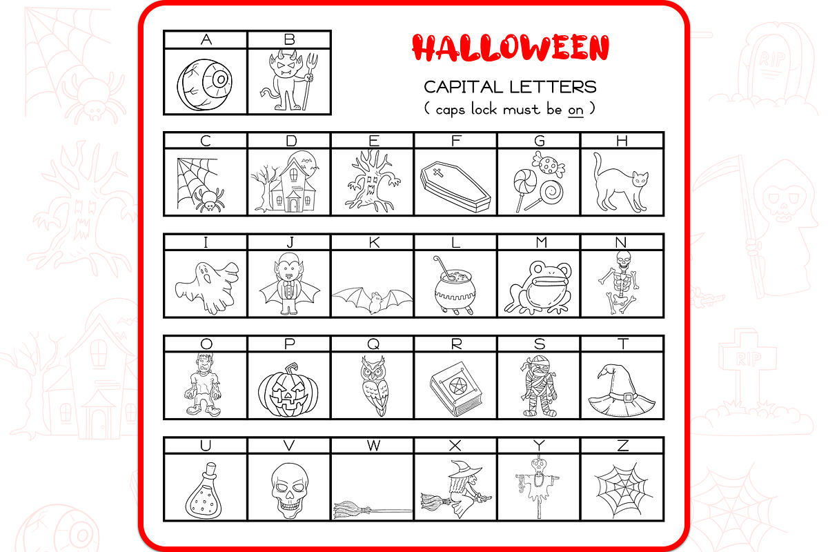 Halloween Doodles - Dingbats Font, a Symbol Font by WADLEN (Photo 2 of 8)