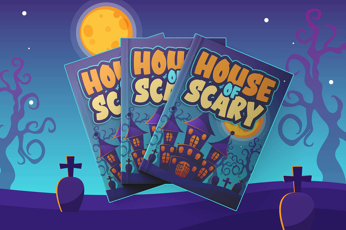 Spooky Cartoon a Playful Scary Font, a Font by Blankids Studio (Photo 5 of 7)