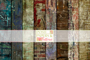 Distressed Grunge Backgrounds