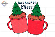 Retro Christmas Sublimation Bundle, a Decorative Illustration by DiamondShop (Thumbnail 8 of 11)