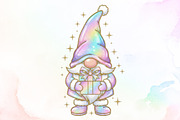 Christmas Gnome Gift Box PNG, an Illustration by Sublimation Artist (Thumbnail 1 of 9)