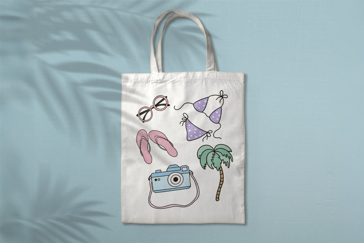 Travel Clipart Set, a Decorative Illustration by Mari_Caliart (Photo 9 of 9)