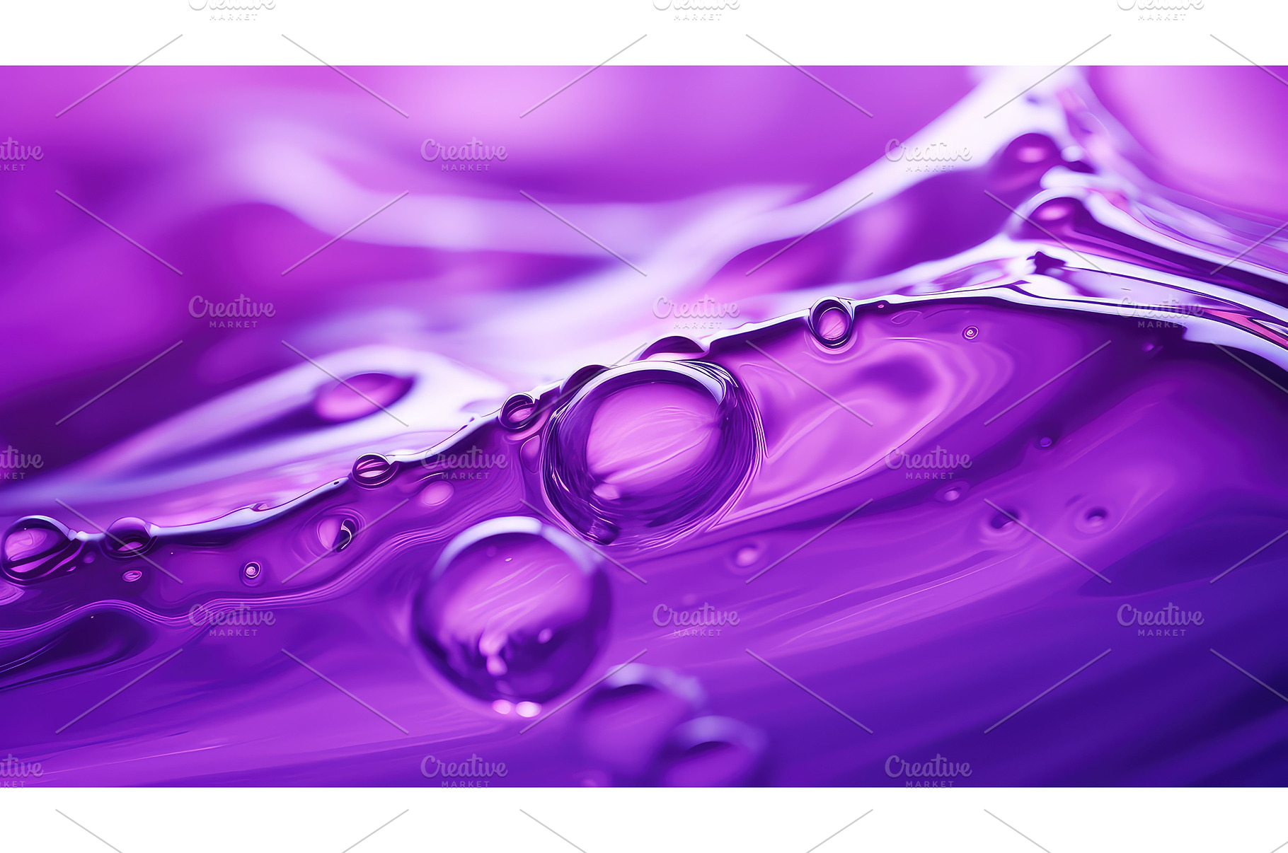abstract liquid purple background ai, an Abstract Photo by pikepicture