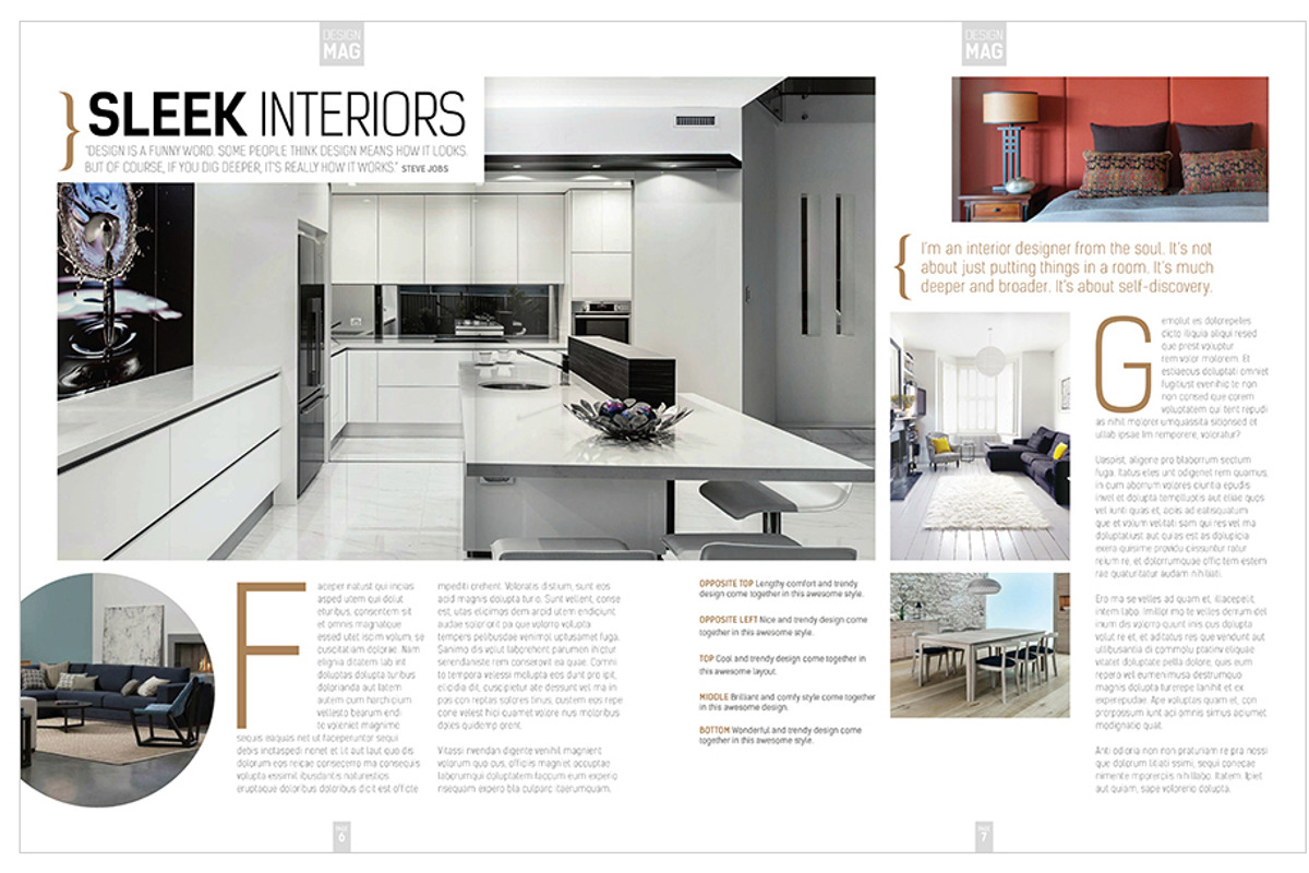 Magazine Template InDesign 08, a Magazine Template by Love Graphic Design (Photo 12 of 29)