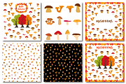 Big autumn set of patterns, a Pattern Graphic by Orangepencil (Thumbnail 3 of 7)