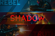 Reaven - Futuristic Display Font, a Sans Serif Font by Storiatype (Thumbnail 6 of 7)