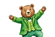 Lucky Animal Clipart Bundle, an Object Graphic by RAHMAT (Thumbnail 8 of 11)