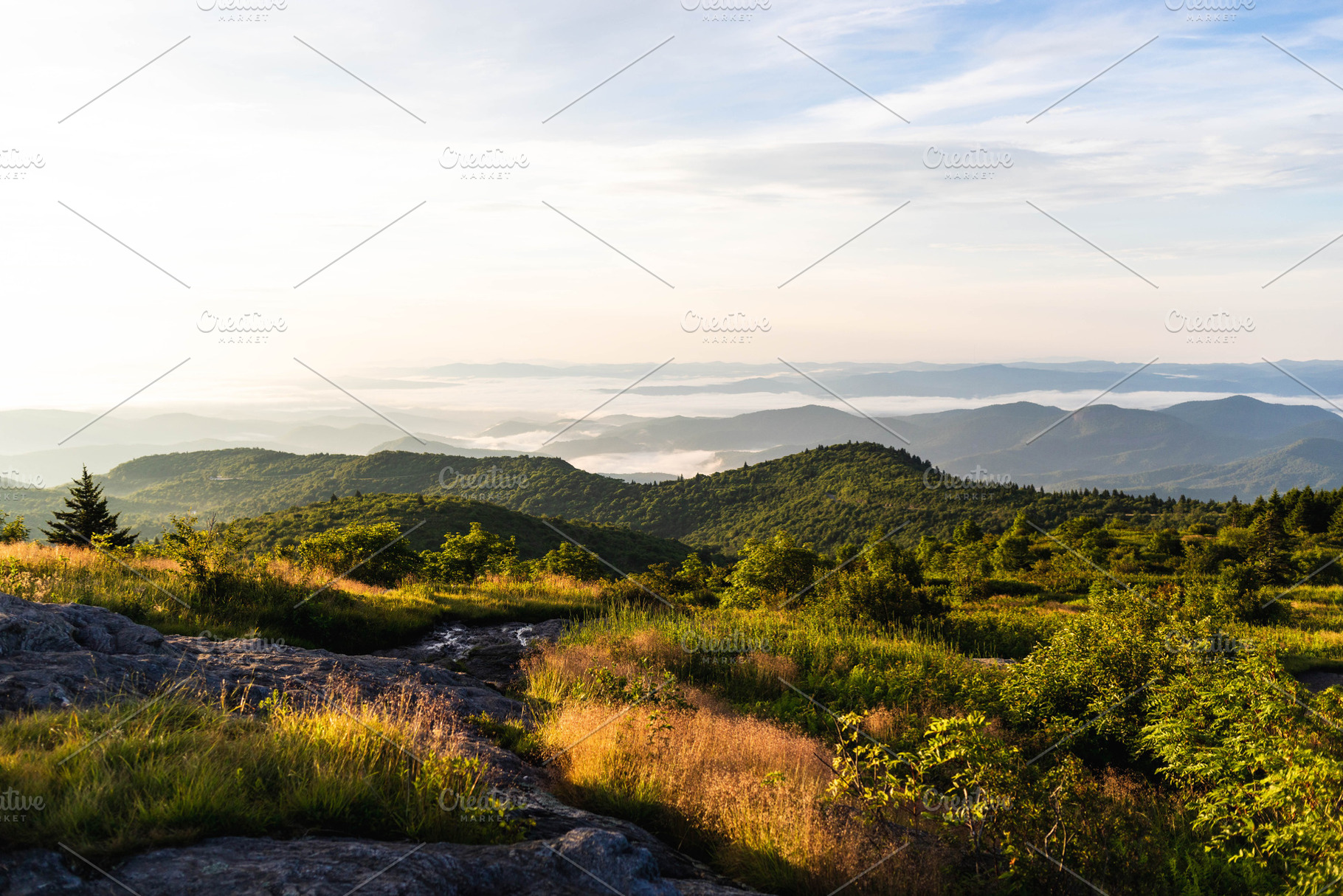 Mountaintop Sunrise, a Nature Photo by BRNK