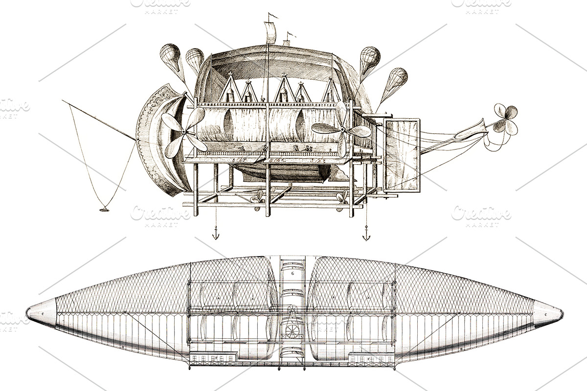 Aeropunk Illustrations, an Illustration by Blue Line Design (Photo 9 of 26)