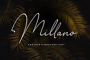 Millano // Signature Font, a Script Font by Sronstudio (Thumbnail 1 of 10)