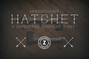 Hatchet Font