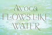 Avoca. Stunning Social Media font, a Serif Font by LostandFoundry (Thumbnail 4 of 6)