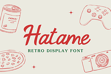 Hatame | Handwritten Font