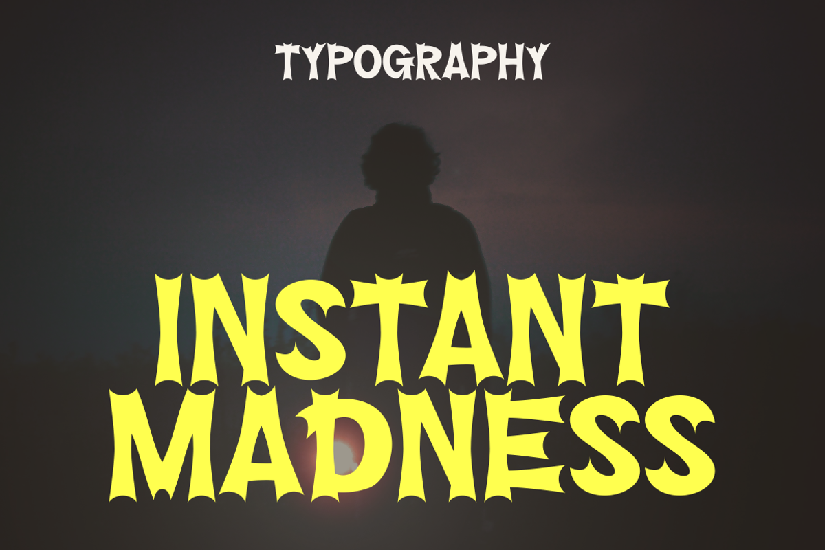 Hellwild - A Modern Spooky, a Sans Serif Font by Marvadesign (Photo 3 of 9)