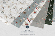 TOUCH OF SNOW Watercolor set, an Illustration by Lemaris (Thumbnail 9 of 11)