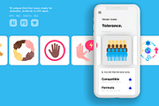Tolerance | 16 Flat Icons Set, a Solid Icon by Alex Blogoodf (Thumbnail 10 of 12)