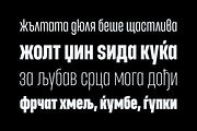 Entropia — condensed geometric sans, a Sans Serif Font by Slava Antipov (Thumbnail 8 of 14)