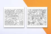 Set of 6 coloring pages, a Decorative Illustration by Lyolya Profitrolya (Thumbnail 2 of 4)