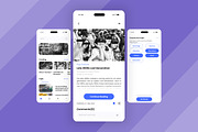 Insight - News & Blog Mobile Apps, an UI Kit Template by twinstd (Thumbnail 2 of 4)