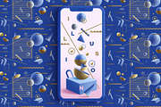 Illusion- 3D Geometric Objects, an Object Graphic by Polar Vectors (Thumbnail 16 of 21)