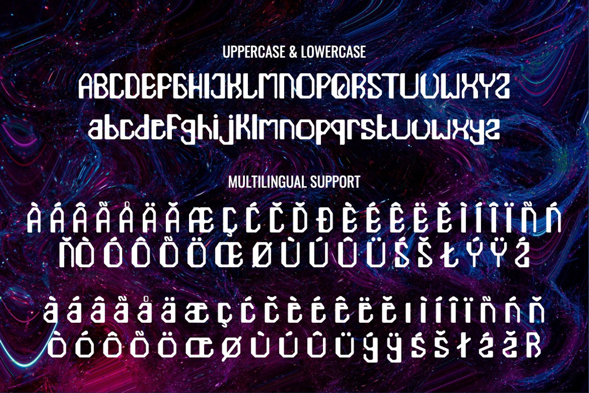 Vorpalus - Modern Tech Font, a Sans Serif Font by Dhabee (Photo 6 of 7)