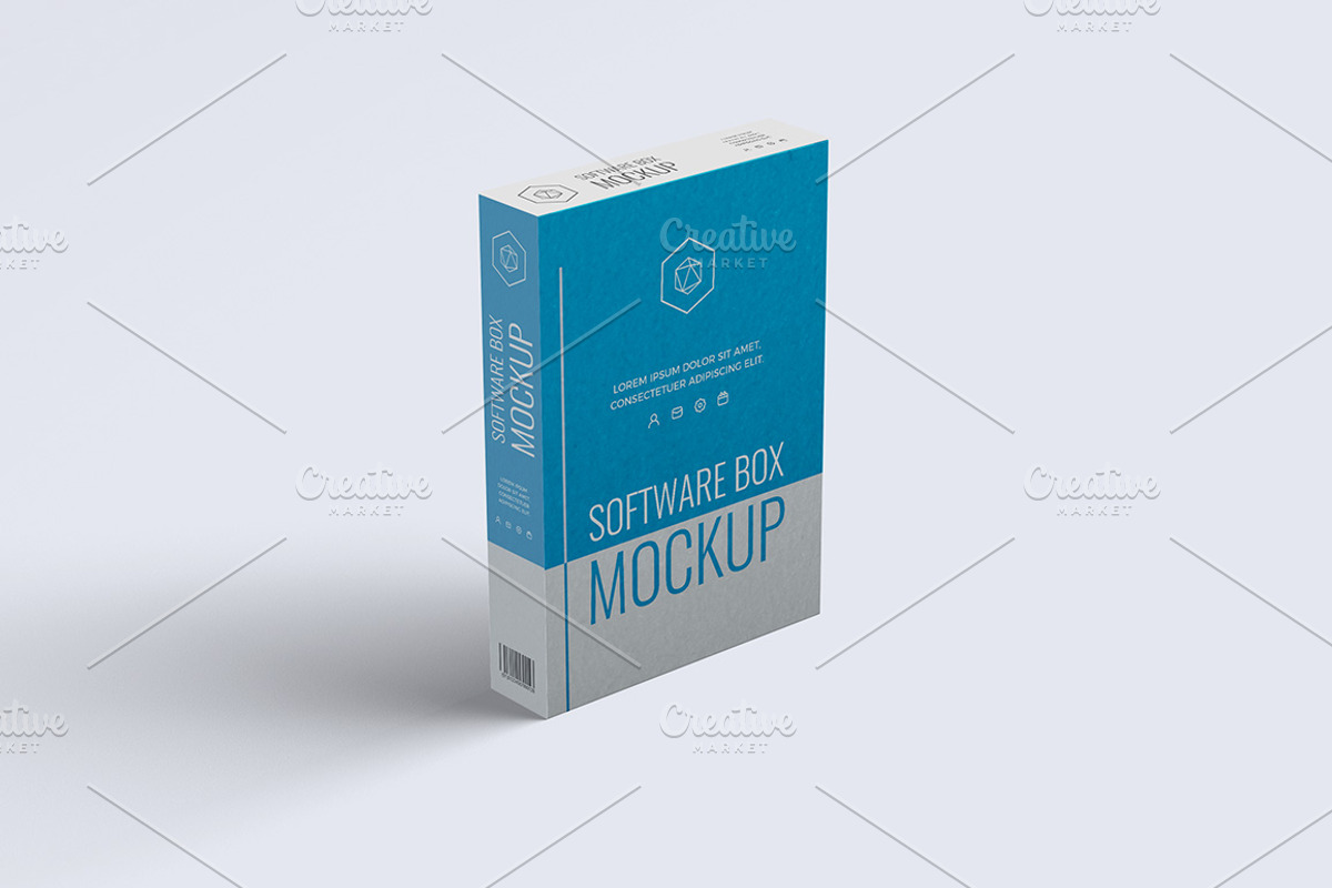 Software Box - 8 Mockups, a Packaging Mockup by Illusiongraphic (Photo 8 of 12)