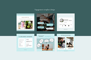Fitness Instagram Post Template, a Social Media Template by Deepa Template Studio (Thumbnail 5 of 9)