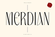 CS Merdian – Elegant Sans Serif, a Sans Serif Font by Craft Supply Co. (Thumbnail 1 of 8)