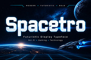 Spacetro – Display Typeface, a Script Font by Wow Magic (Thumbnail 3 of 5)
