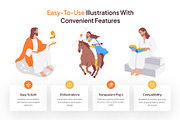 Jesus Illustration Art Set, a Person Illustration by Vectors Market (Thumbnail 2 of 8)