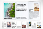 Modern Travel & Lifestyle Magazine, a Magazine Template by McLittle Stock (Thumbnail 1 of 4)