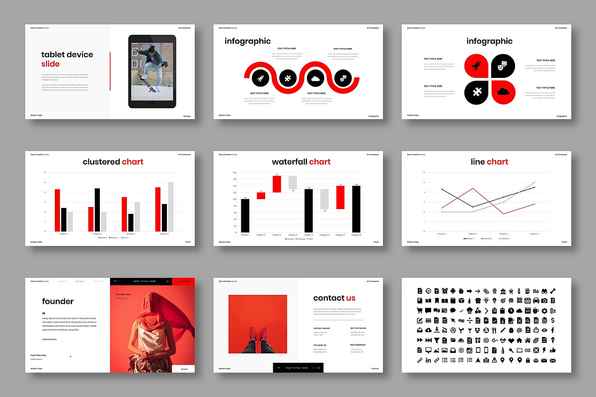 Abandon - Business Google Slide, a Presentation Template by Dens Creative Studio (Photo 5 of 6)