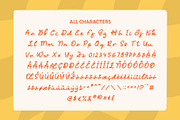 CS Galya Pixel, a Script Font by Craft Supply Co. (Thumbnail 8 of 8)