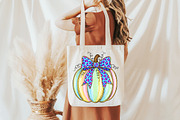 Brushstroke Coquette Glitter Pumpkin, an Illustration by Libby Wishes (Thumbnail 6 of 6)