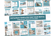 Instagram Post Templates for Airbnb, a Social Media Template by Templatables (Thumbnail 11 of 11)