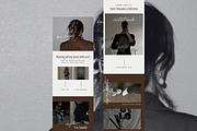 Showit Instagram Landing Page Templa, a Landing Page Template by Blush Created (Thumbnail 4 of 15)