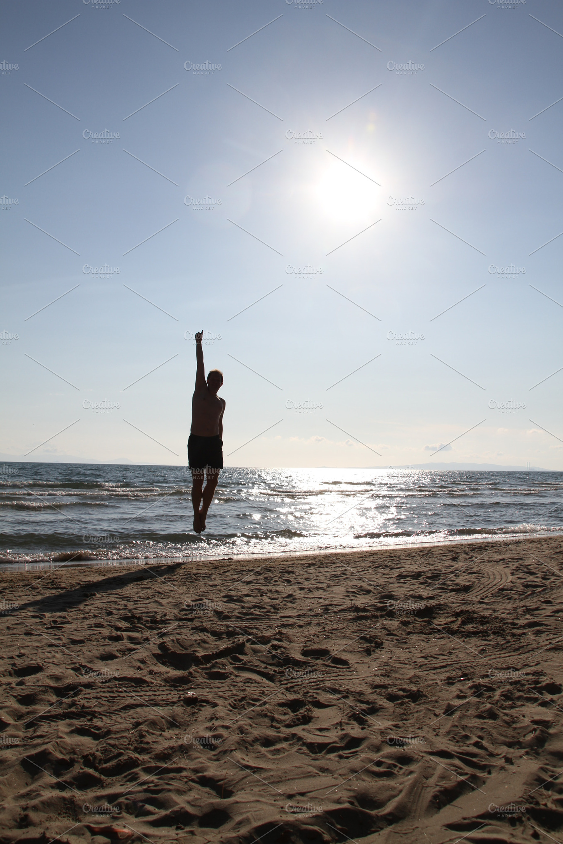 Superman Featuring Beach Sun And Fun