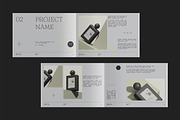 Design Portfolio Template - Portoe, a Brochure Template by fakhroo (Thumbnail 2 of 12)