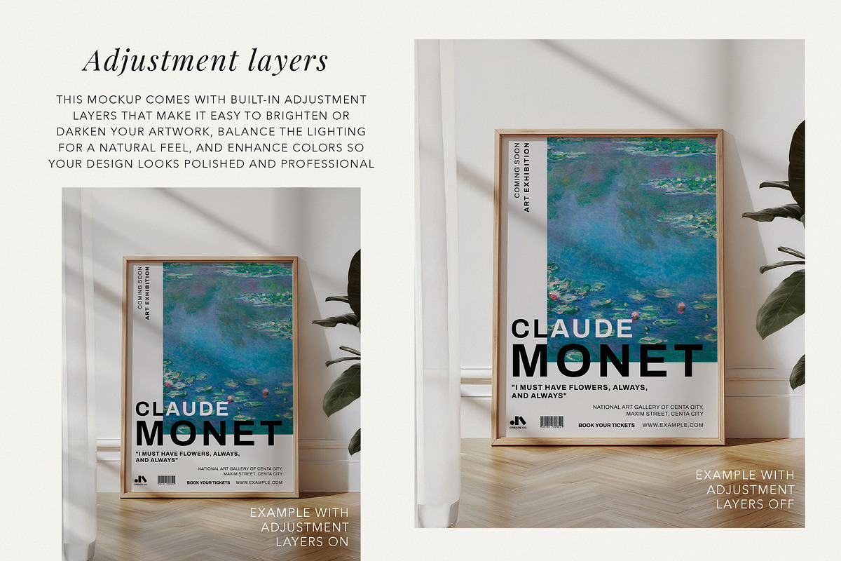 Bohemian Frame Mockup, a Product Mockup by Paper Flowers Studio (Photo 3 of 5)