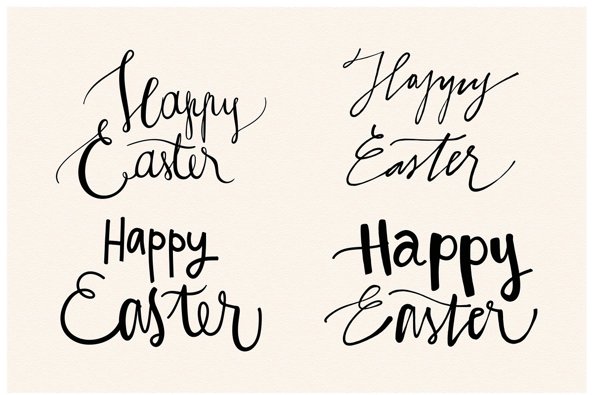 Happy Easter elements collection, a Graphic by Letto studio (Photo 9 of 10)