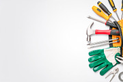 DIY Hand Tools Stock Photo Bundle, an Object Illustration by StockVerse Creative (Thumbnail 2 of 4)