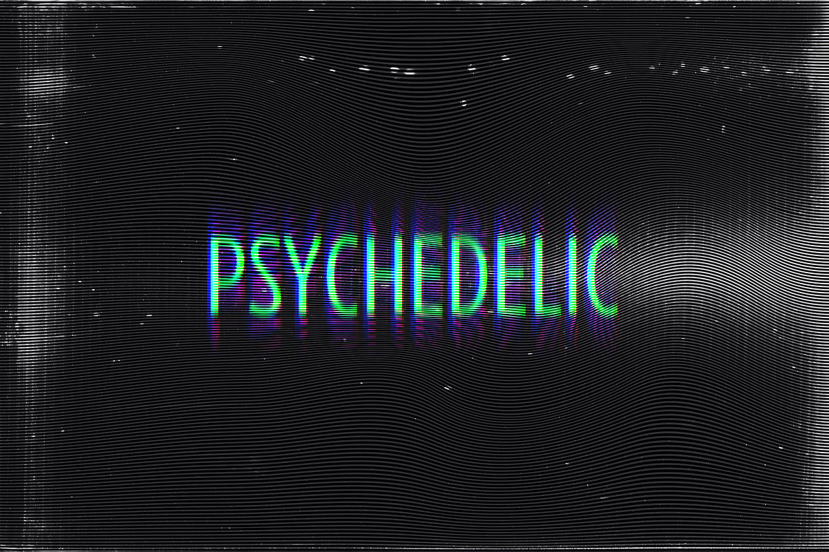 Dissolving Psychedelic Text Effect, a Brushes & More by Milka (Photo 5 of 6)