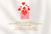 Valentine's love Illustration pack, an Object Graphic by Deveze Art & Co (Thumbnail 2 of 9)