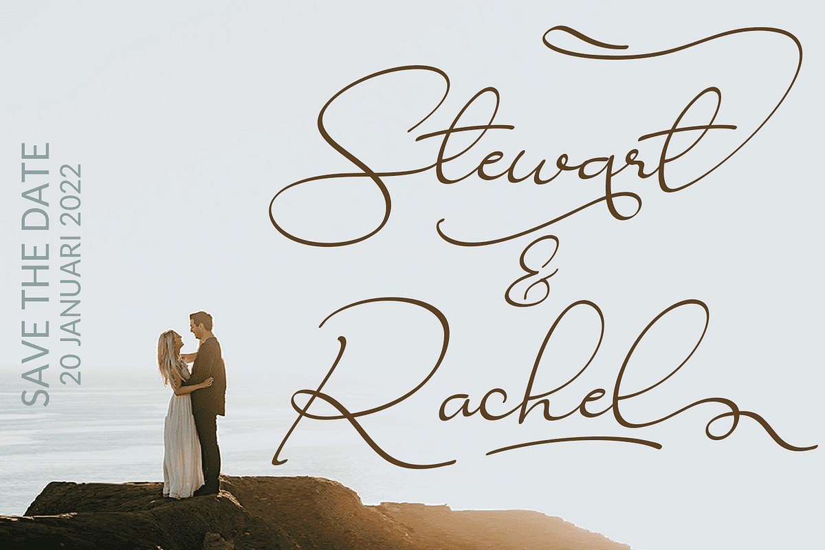 Ravishing Solidago Font, a Handwritten Font by Letterhanna Studio (Photo 2 of 21)