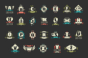 26 Heraldic Logo Templates + 2 Fonts, a Branding & Logo Template by Gleb Guralnyk (Thumbnail 2 of 5)
