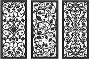 Elegant Lasercut Panel Vector Bundle, an Illustration by yasushie (Thumbnail 17 of 21)