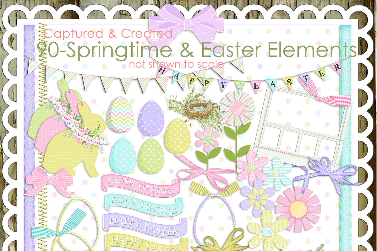 90-Springtime / Easter Clip Art preview 2