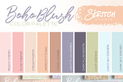 Boho Blush Patterns, a Pattern Graphic by Skritch Studio (Thumbnail 5 of 5)