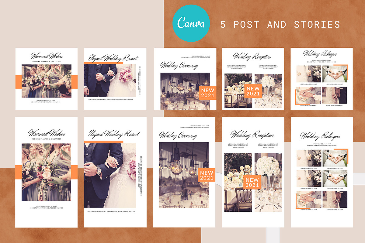 Canva Instagram Template Rossa, a Social Media Template by Lythcreative